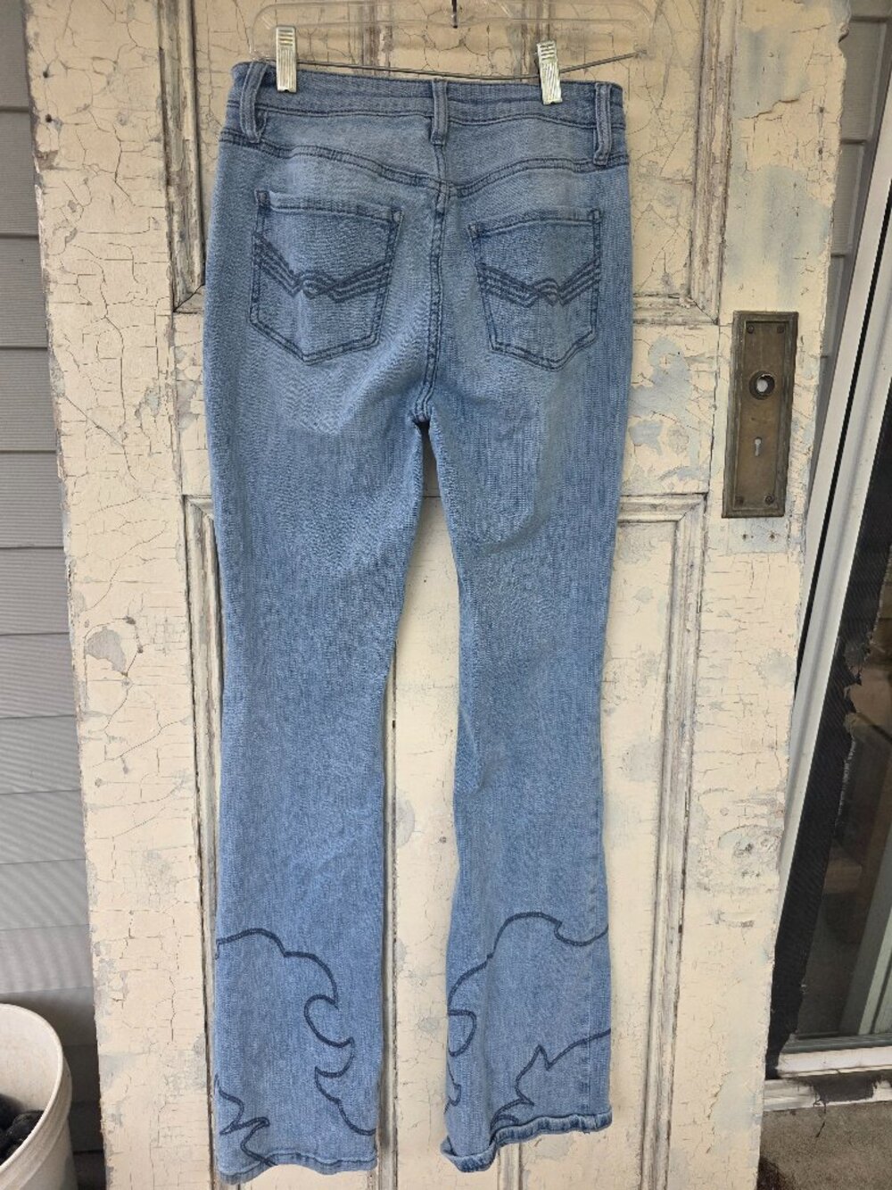 Idyllwind Womens Flared Jeans Size 4 Embroidered Accents by Miranda Lambert